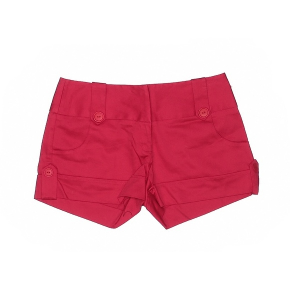 Flirtatious Red Hot Shorts